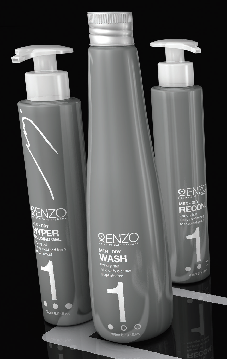 Mens Range 1 - For Dry Hair and Scalp - Enzohair Health